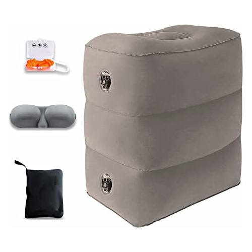 Almohadas Inflables De Viaje Aviones, Reposapiés Ajust...
