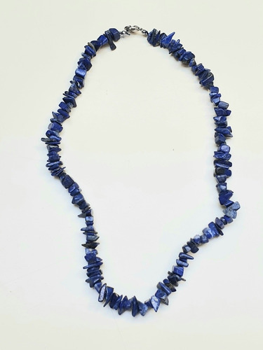 Collar De Piedras Azules Impecable