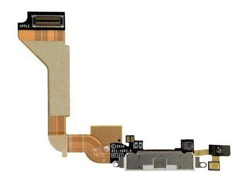 Cabo Flex Conector Dock Carga Audio Antena iPhone 4 Original