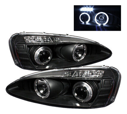 Pontiac 04-08 Grand Prix Black Dual Halo Led Projector H Jjd