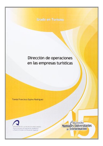 Libro Direecion De Operaciones En Las Empresas Tur De Aa Vv