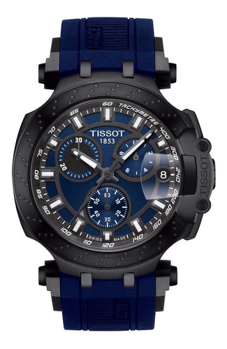 Relógio Tissot T Race T1154173704100 Crono Azul Lançamento