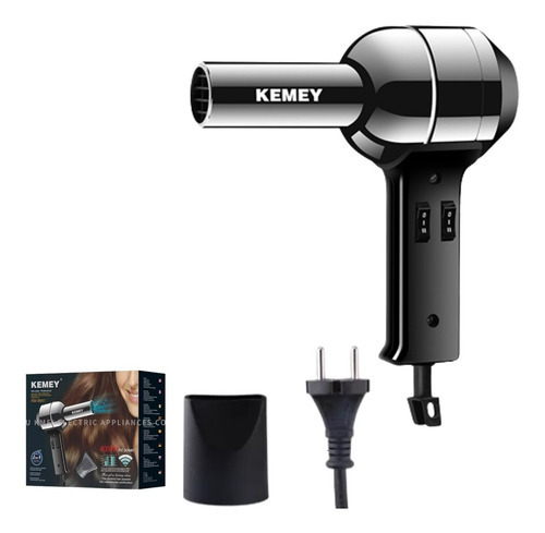 Secador De Pelo Kemey Km-9841 4000w Profesional 2en1