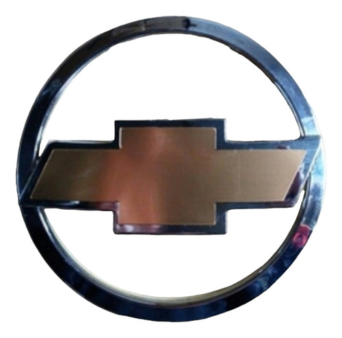 Emblema Parrilla Chevrolet Montana 2006/2011 Dorado Adhesivo