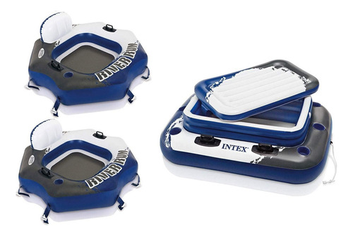 Intex River Run Connect - Flotador Inflable De Vinilo Durade