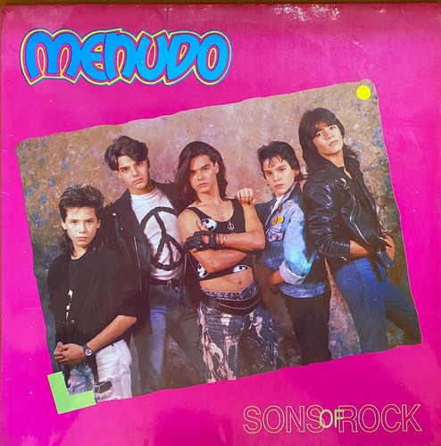 Disco Lp - Menudo / Sons Of Rock. Album (1989)