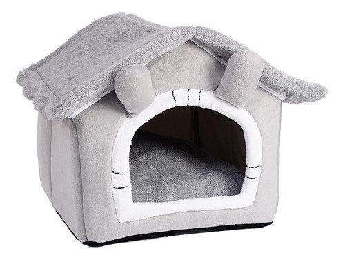 Cama Para Gatos De Interior Gatito Cachorro Cueva Cerrada L