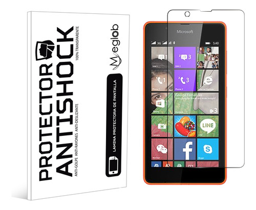 Protector Pantalla Antishock Para Microsoft Lumia 540