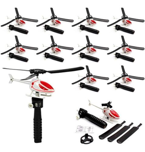  Ripcord Helicopter   Pack  For Kids, Party Favors, Sto...