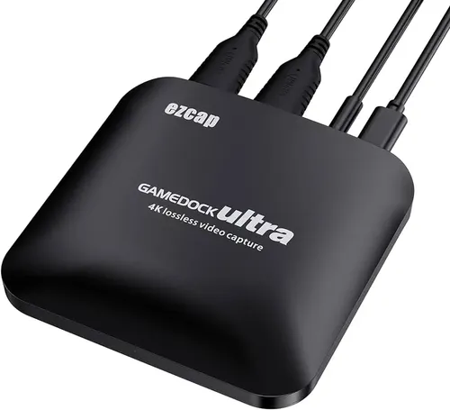 Placa De Captura Ezcap 326 Gamedock Ultra 4k Hdr Hdmi