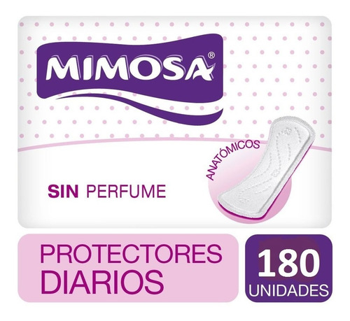 Imagen 1 de 4 de Mimosa Protectores Diarios X 180 Unidades