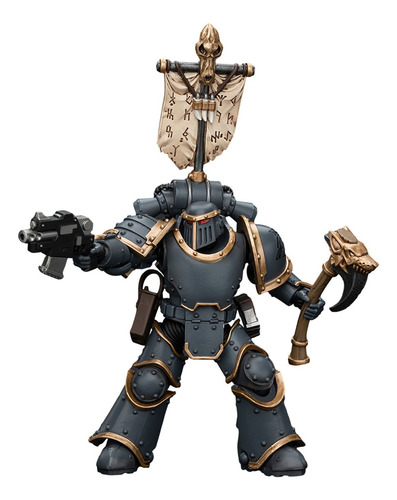 Figura De Acción Joytoy Warhammer, Modelo Legion Vexilla Toy