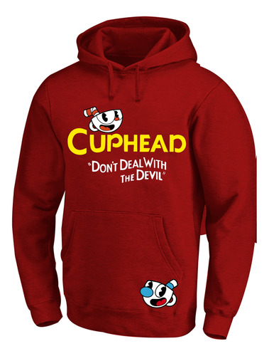Sudadera Cuphead Videojuego (don´t Deal With The Devil)2