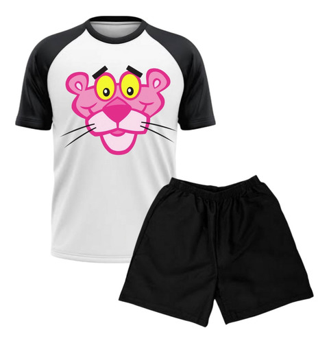 Pijama Infantil Pantera Rosa Ultra Suave