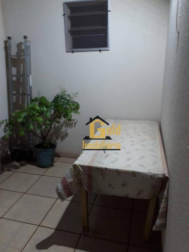 Casa Com 2 Dormitórios Para Alugar, 80 M² Por R$ 1.100/mês - Parque São Sebastião - Ribeirão Preto/sp - Ca0696