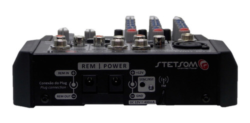 Imagem 7 de 8 de Mesa De Som Automotivo Stm1003 12v Multiplayer 3 Canais