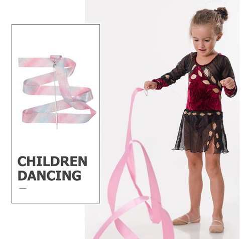 Cinta De Baile Portátil Rainbow Streamers, 2 Unidades