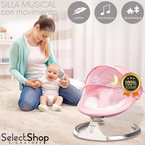 Columpio Mecedora Electrica para bebe Mosquitero Cuna Moises PICOOL Mecedora  Electrica