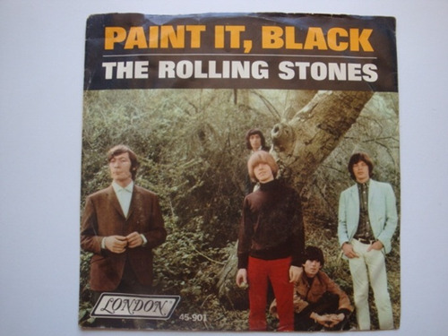 Rolling Stones Paint It Black  7  Vinilo Usa 66 Rk