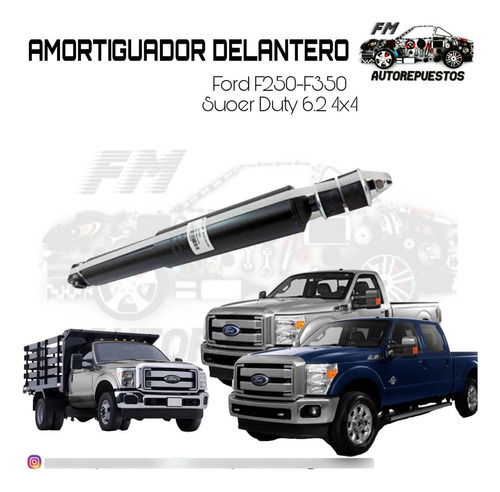 Amortiguador Delantero Super Duty 6.2 F250/f350 4x4 Bmpro