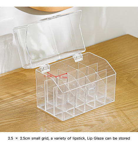 Caja De Almacenamiento De Lápices Labiales En Forma De Y Par
