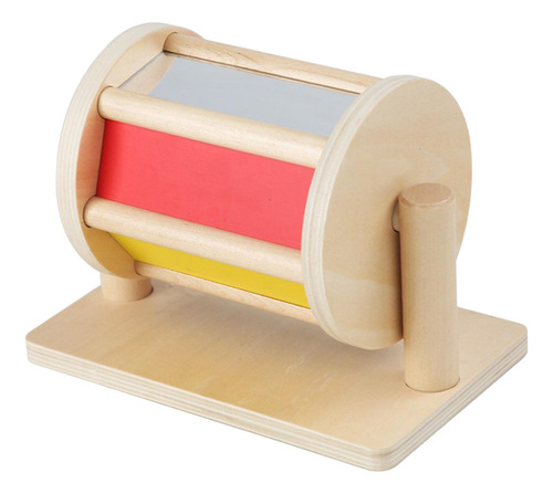 Tambor De Juguete Giratorio, Tambor Textil Rodante, Rueda