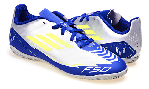 adidas F50 Club Messi Campos Indor (IC) IH0922 Cimento Sem gênero infantil