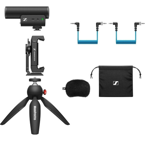 Sennheiser Mke 400 Mobile Kit | Retirada Rj Ou Sp | Cor Preto