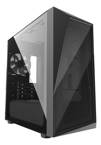 Gabinete Cooler Master Cmp 320l Micro Atx Usb 3.2 Mini Torre Color Negro