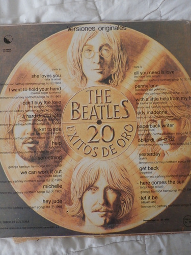 Discos Lp The Beatles Ballads/ 20 Exitos De Oro (Usado)