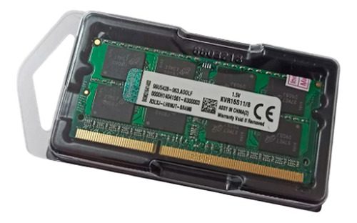 Memoria Ram Kingston Ddr3 8gb Pc3-12800 1600mh Sodimm Laptop