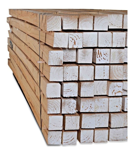 Tirante Puntal Pino Elliotis 4 X4(87x87mm)x 3,05 Encofrados