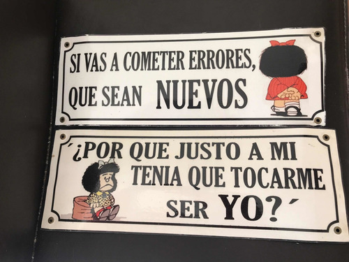 Chapas Mafalda (Usado)