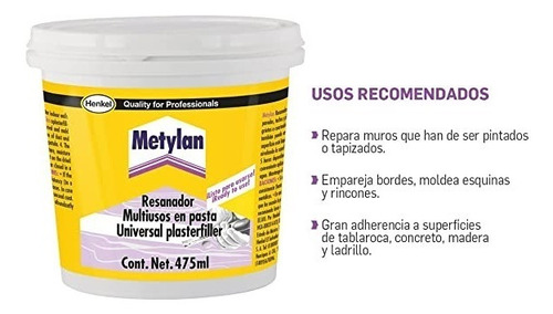 Metylan Resanador  475 Ml.