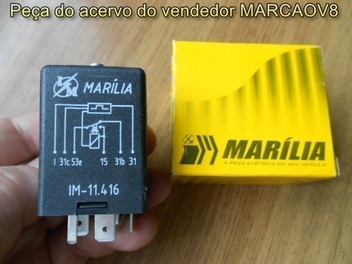 Relé Temporizador Limpador Marilia Im11416 Gm D20 A20 C20