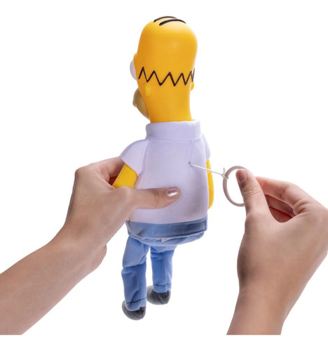 Los Simpsons - Homero Simpson Parlante Jakks Pacific Ingles