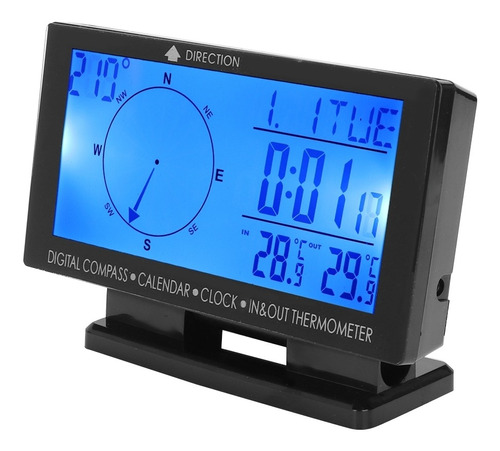 Medidor De Temperatura Cd60 Multifuncional Coche Digital