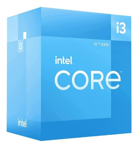 Procesador Intel Core I3 12100 Socket 1700 12va Gen