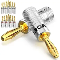 Comprar Enchufes Tipo Banana Vcelink Para Cable De Altavoz, 12 Pares