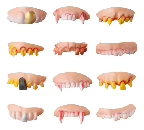 - Tooth Tooth Toeth, Bolsas De Fiesta Con Dientes Podridos,