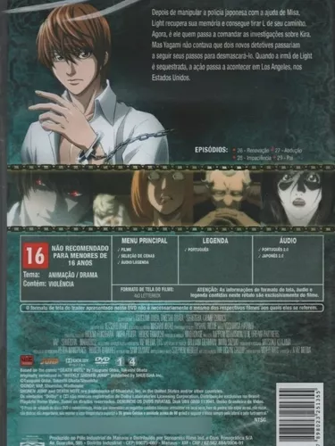 DVD - Death Note - Dublado e Legendado