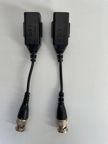 Imagen 5 de 10 de Conector Balun Pasivo Por Bornera A Presión 1 Botón Cygnus