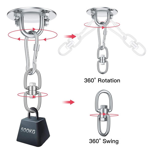 Gancho De Techo Soporte De Silla Colgante Compatible Con