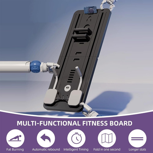 Tabla De Pilates 5 En 1 Plegable - Reformer Profesional
