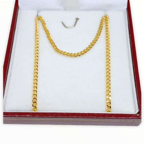 Cadena Oro 18k. Groumet 9.6g 0.60 X 55cm Garantia-envio