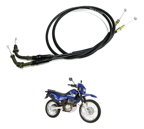 Cable Piola Acelerador Para Moto Euromot Gxt 200 