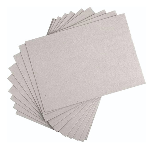 10 Carton Gris 35x50 Talonario Block Cuaderno Imprenta 