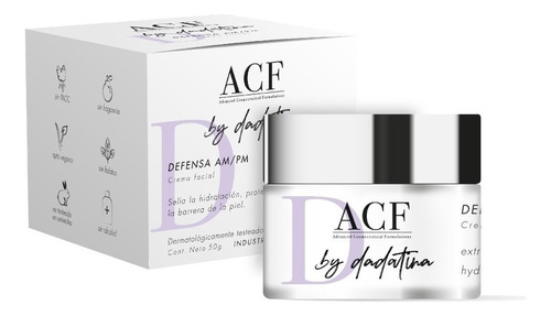 Acf By Dadatina Crema Facial Defensa Am/pm Humectante...