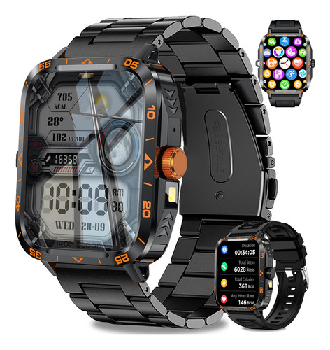 Reloj Inteligente 1.95 Bluetooth Llamada Hombre Smart