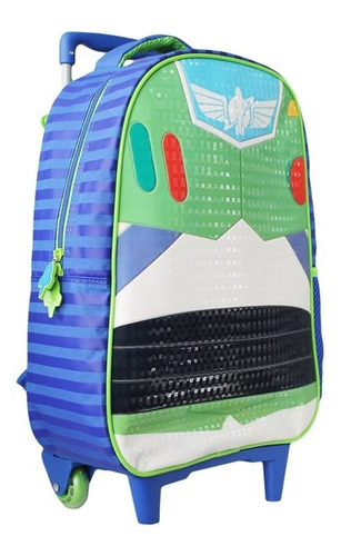 Mochila Escolar Toy Story Buzz Con Ruedas Bolso Morral Mochila Escolar Toy Story Buzz Con Ruedas Bolso Morral